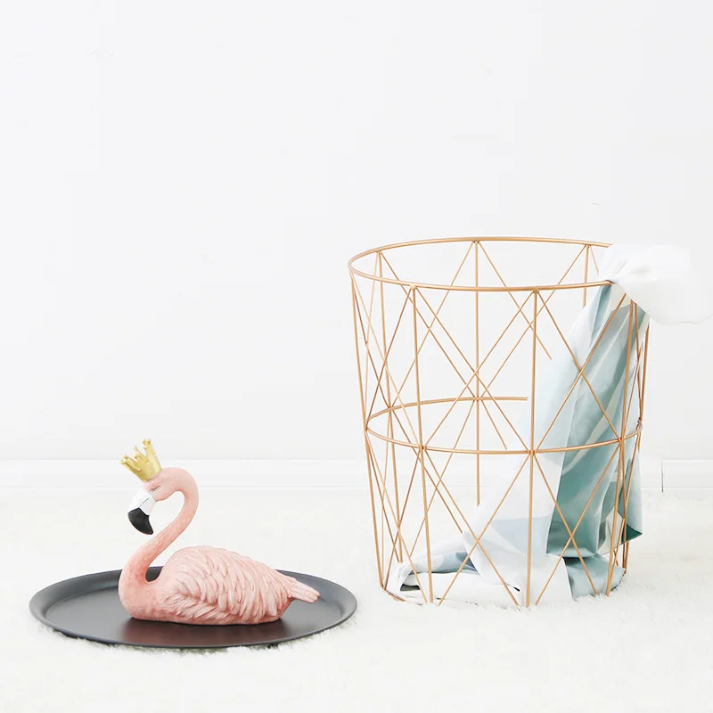 

INS Northern European-Style tie art net Red Storage Teapoy Table Living Room Bedroom Multi-functional Side Table Small Apartment