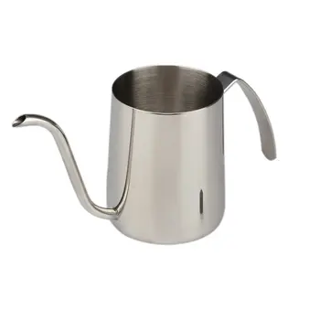 

350ml Fine Water Injection 304 Stainless Steel Ear-hanging Coffee Special Pot Environmental Painting Long Narrow Spout Kettle