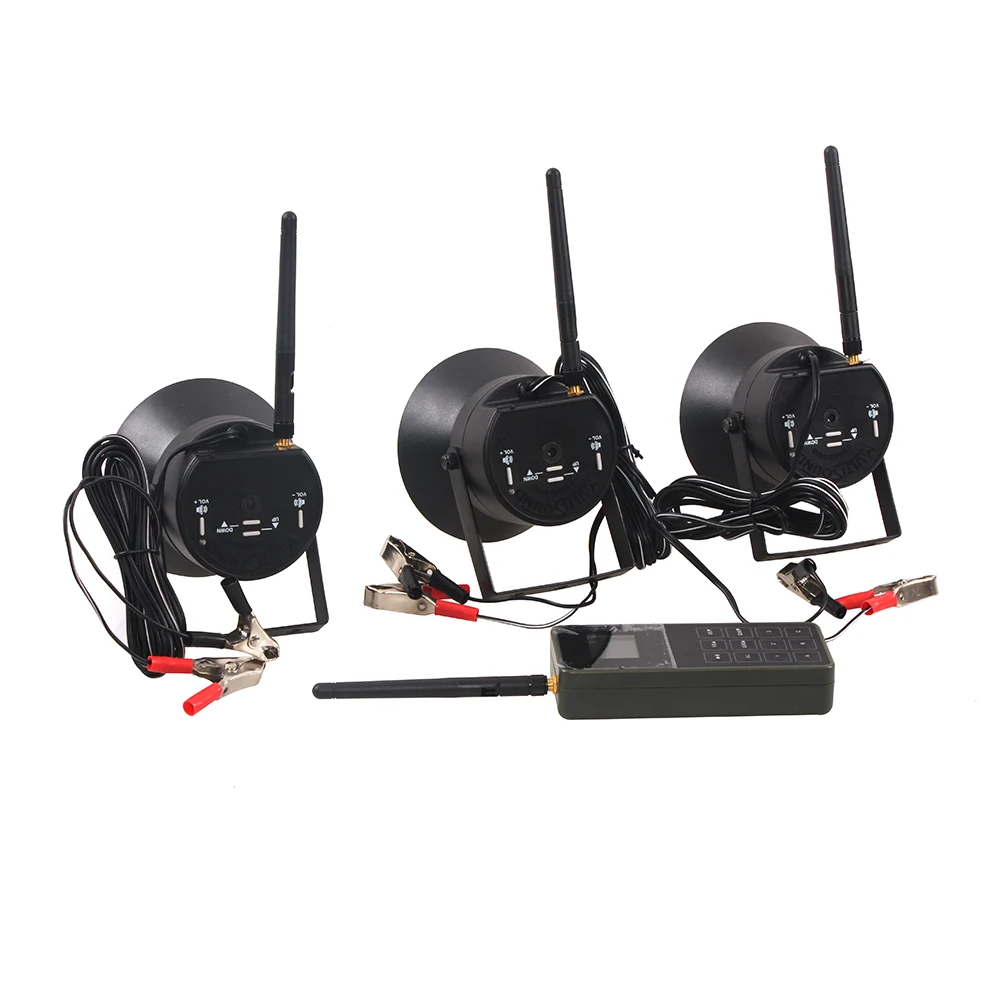Охотничья приманка для птиц птицы звук mp3-плеер с 3 шт. 50 Вт 150 дБ громкий динамик+ 250 ярдов пульт дистанционного управления наружное устройство для манок
