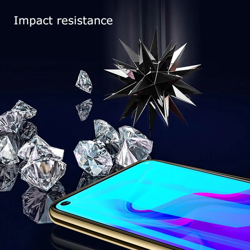 Anti-spy Tempered Glass For Huawei P30 Lite Screen Protector 4