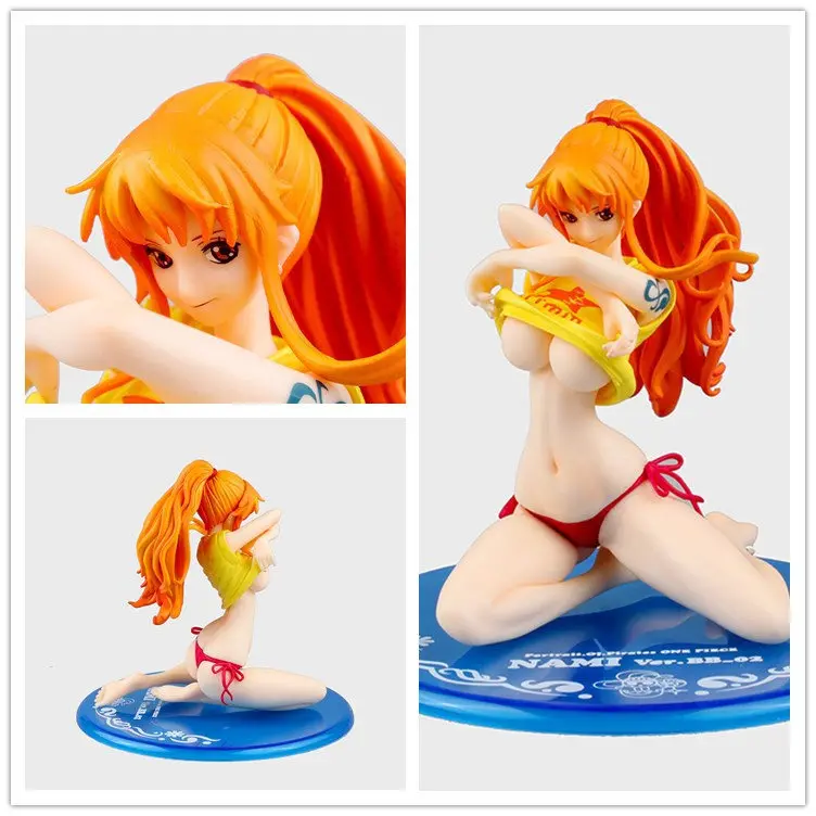 

One Piece/One Piece Pop Swimwear T-shirt bbver. Water Bathing Suit Nami Garage Kit PVC Model