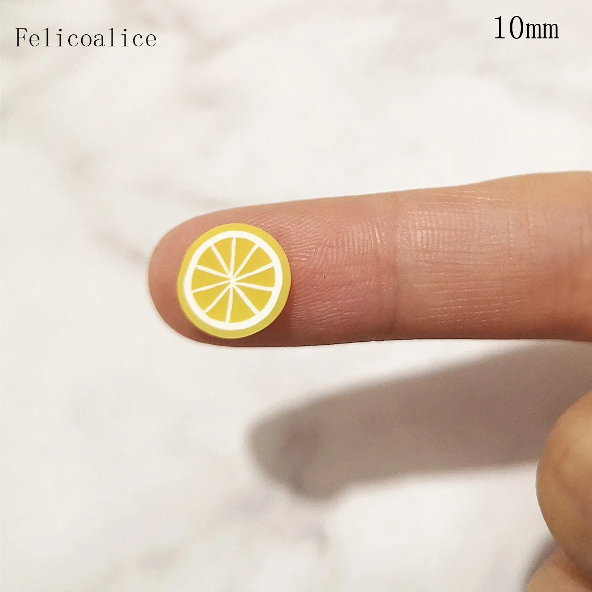 500 g 10 mm weiche Fruchtscheiben aus Polymerton, Streusel für Schleimstreuer, Karte, Schleimfüllung, gefälschte Kuchen, Dessert, Lebensmittelpartikel – Detail 19