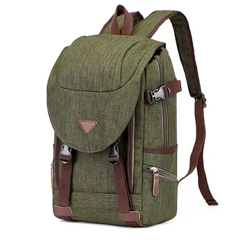 

Vintage design top quality canvas men backpack Outdoor travel backpack Camping Large Capacity backpack for male 200825-55