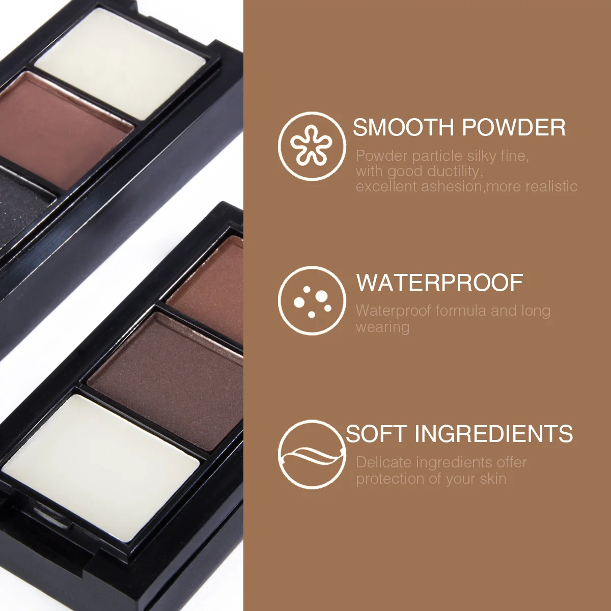 Pro 2 Color Eyebrow Enhancer Makeup Eyebrows powder Long-lasting Waterproof With Brush Mirror Cosmetic Kits Pro 2 Color Eyebrow Enhancer Makeup Eyebrows powder Long-lasting Waterproof With Brush Mirror Cosmetic Kits
