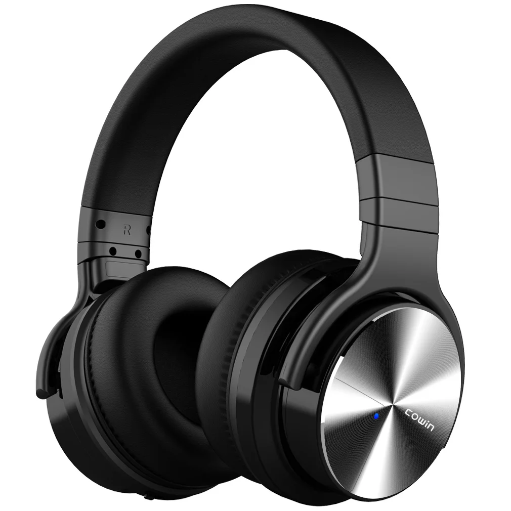 Cowin E7-pro [업그레이드 됨] 능동형 소음 차단 Bluetooth 헤드폰 귀 깊은베이스 무선 헤드셋 HiFi 사운드 핸즈프리