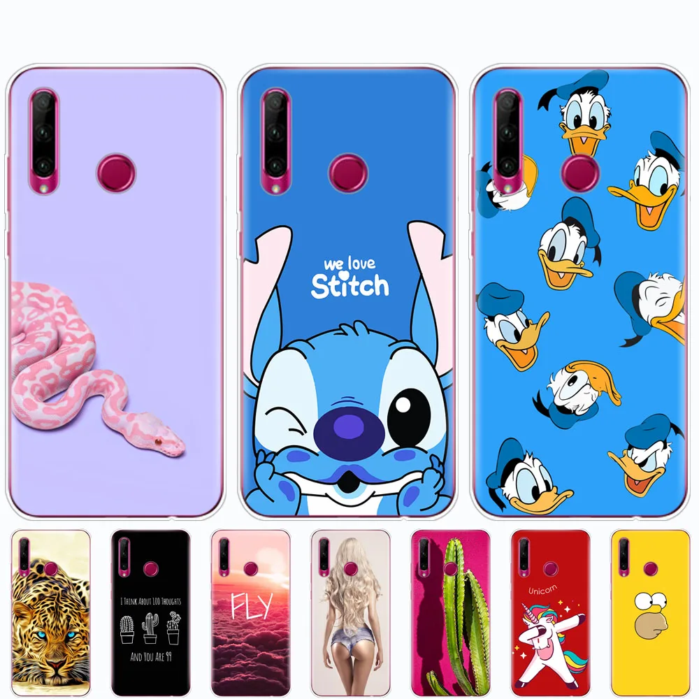 

for Honor 10i HRY-LX1T Case bumper Silicone tpu Back Cover on For Huawei Honor 10i Honor10i 10 i coque 6.21 inch Skin shockproof