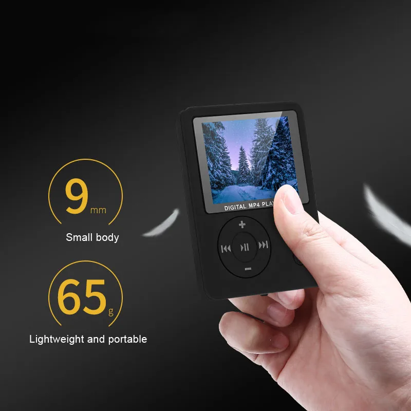1,8 дюймовый цветной экран ультратонкий MP4 плеер поддержка 32G TF карта портативный hifi музыкальный плеер OC