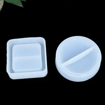 

Crystal Epoxy Resin Mold Ashtray Casting Silicone Mould DIY Crafts Making Tool X7YC