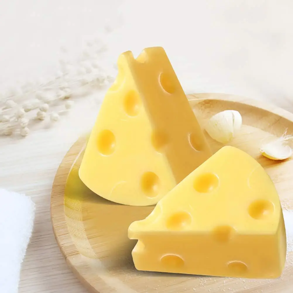 Cheese Soap Handmade Cleansing Moisturizing Oil Control Wash Facial Removal Pimple Pores Acne Treatment Face Care | Красота и