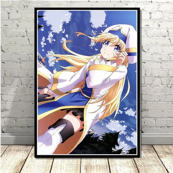 Goblin Slayer Anime Beings and Cute Girls Wall Art Printed on Canvas 1