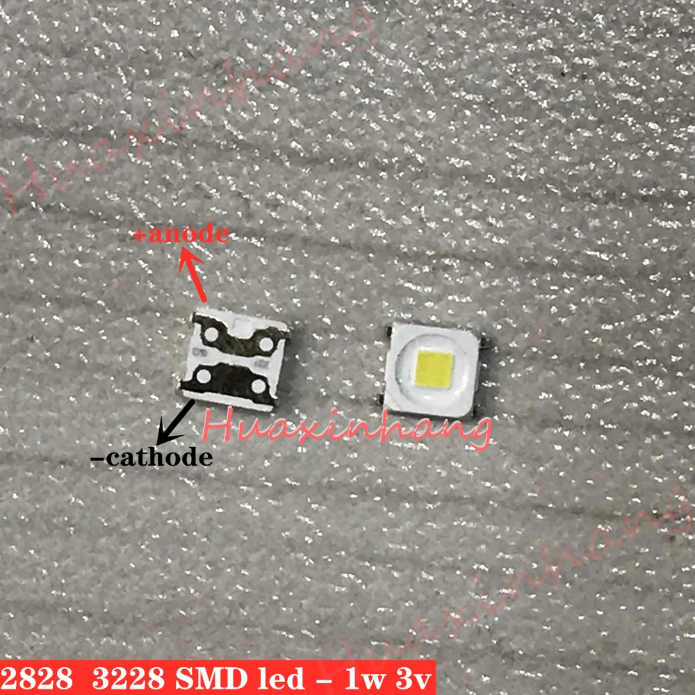 2000PCS For SAMSUNG LED TV Application Backlight Flip-Chip 3255 1.5W 3V 2828 Cool white LED LCD TV Backlight SPBWH1322S1KVC1BIB