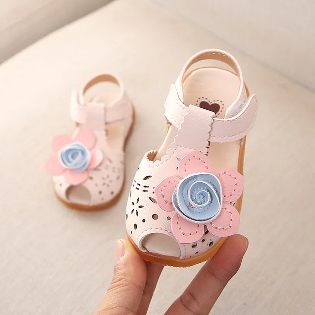 Summer Toddler Sandals Baby Girl Shoes Solid Color Net Cloth Breathable Boys Sneakers Kids Infant Sport Girls Sandals SYJ035 SYJ073White