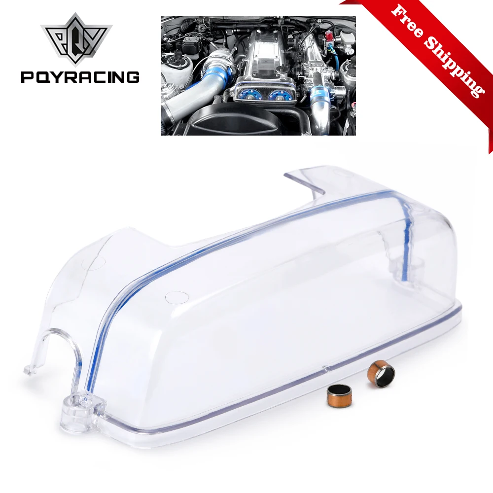 Бесплатная доставка турбо кулачок шкив ремень ГРМ Крышка ясно для 2JZ Тойота Супра