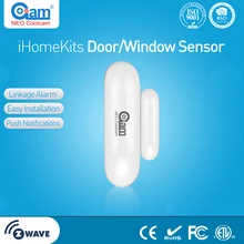 Sensor inteligente de porta neo coolcam zwave, sensor de segurança da porta com bateria ru 869mhz de onda z