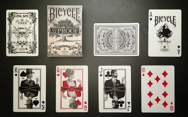 Ellusionist 52 Proof Deck Bicycle Playing Cards Poker Size USPCC New Limited Ed 