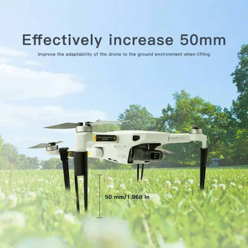 Портативный Расширенный шасси поднятый Штатив Поддержка протектор для DJI MAVIC MINI