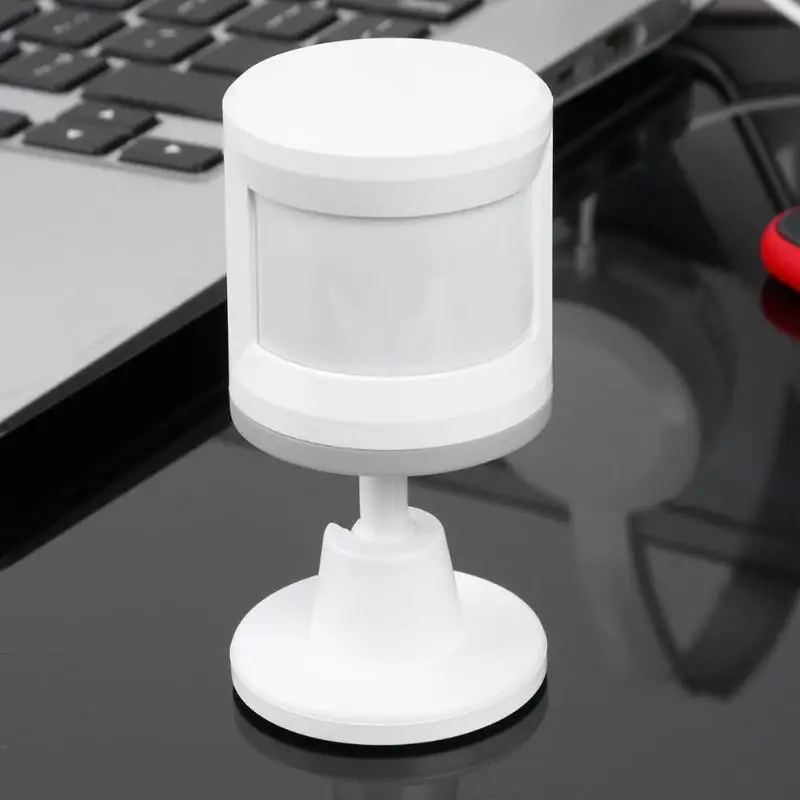 2.4 GHz Wireless WiFi Human PIR Motion Sensor for Home Burglar Alarm System Intelligent Speaker Voice Platform for Android/IOS
