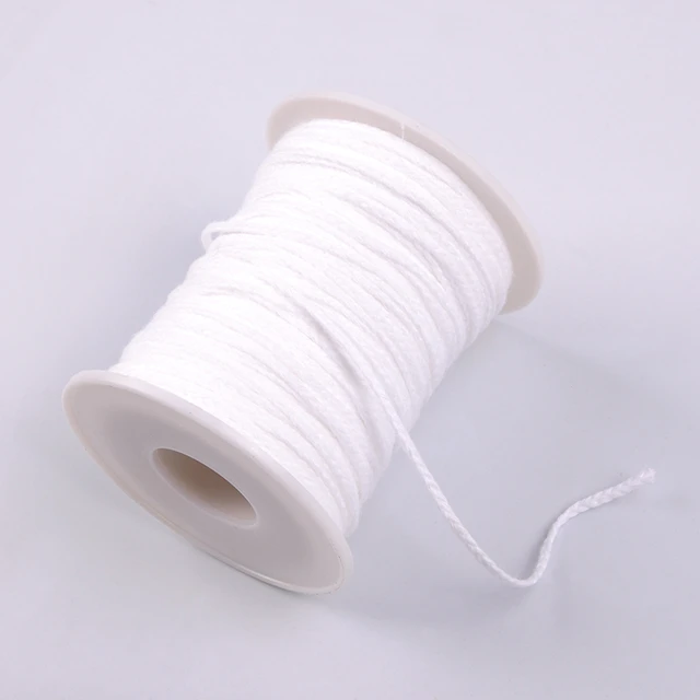 DIY Candle Wick Roll 61m Cotton Rope For Making Candles, Candle Core