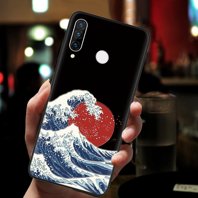 3D чехлы с тиснением для huawei mate 20 Lite P20 P30 Pro P Smart Y6 2019 2018 TPU Чехлы Honor 10i 20i 8X9 10
