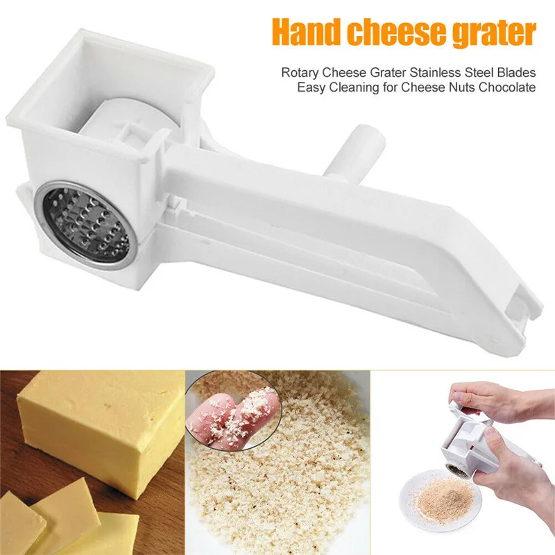 DIY Butter Food Mill Cheese Grater Slicer 430 Stainless Steel+PP Cheese