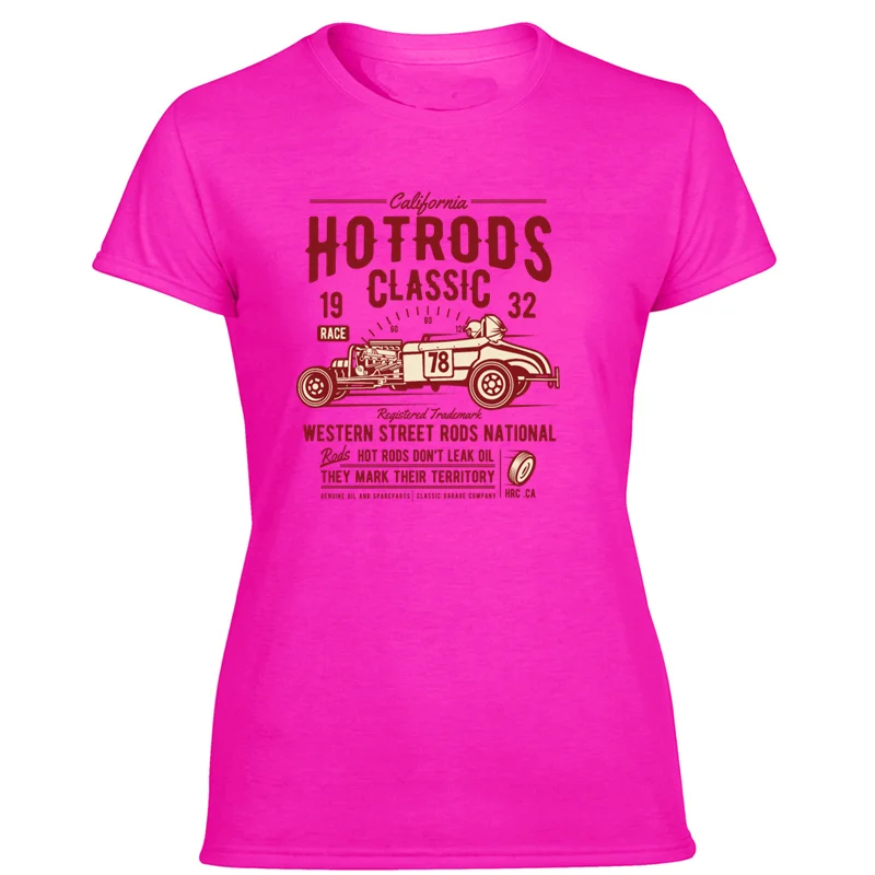 Новая модная Классическая футболка с комическим принтом hot rods, коллекция, одежда для мужчин, футболка с защитой от морщин в стиле Харадзюку