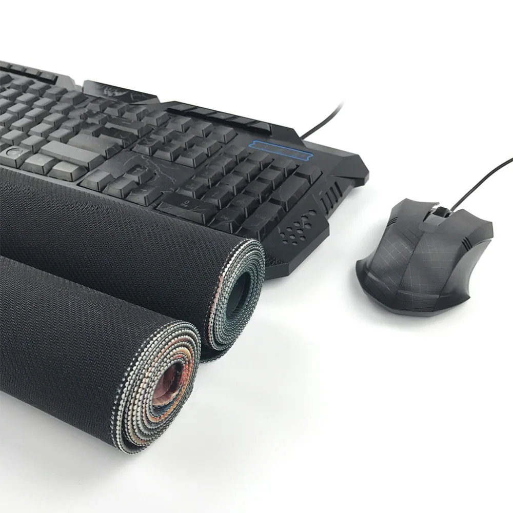  Purple Flowers Large Gaming Mouse Pad 300*800*2mm Speed Locking Edge Mouse Keyboards Mat Mousepad f