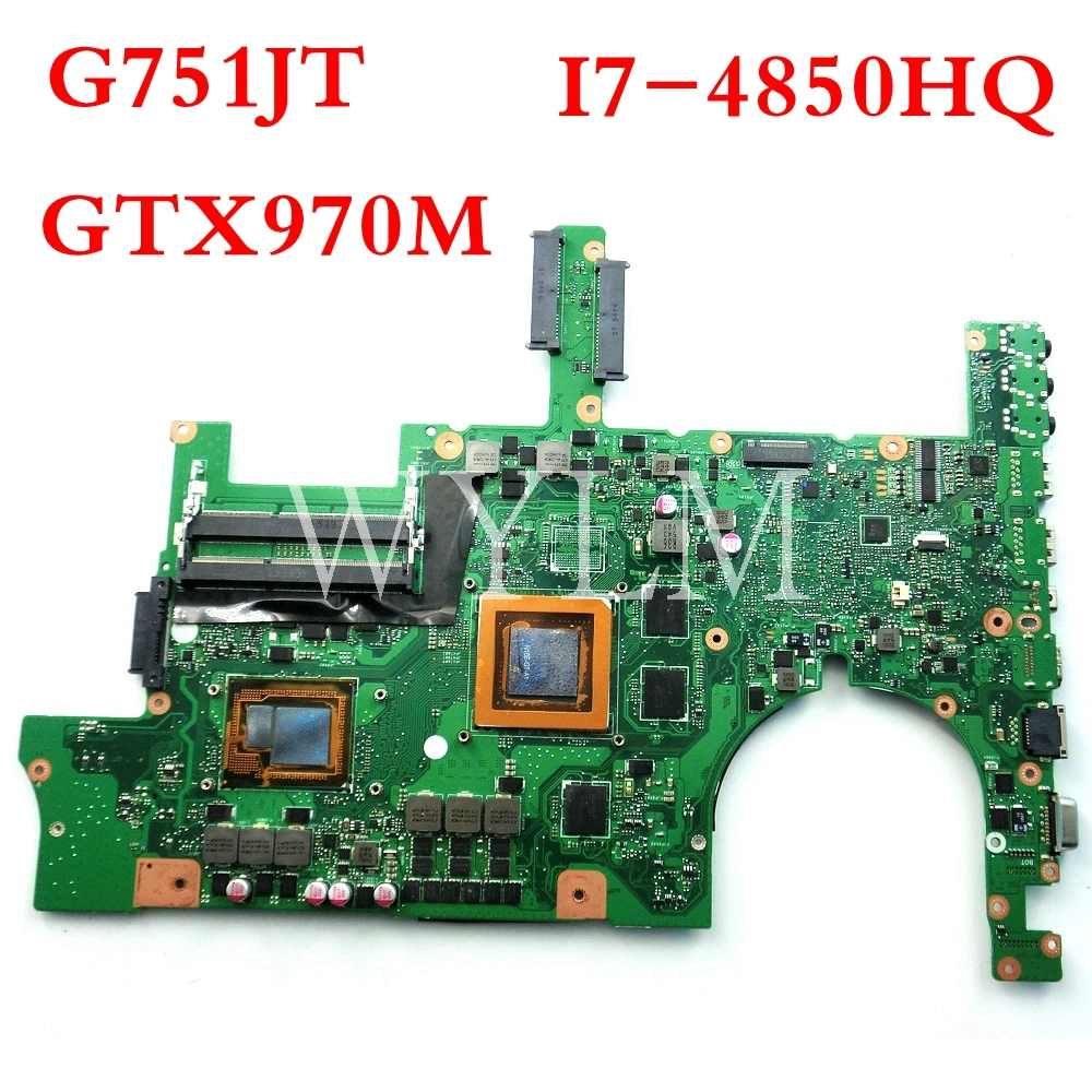 Материнская плата G751JT материнская на встроенном компьютере GTX970M VGA REV2.5 для ASUS G751J