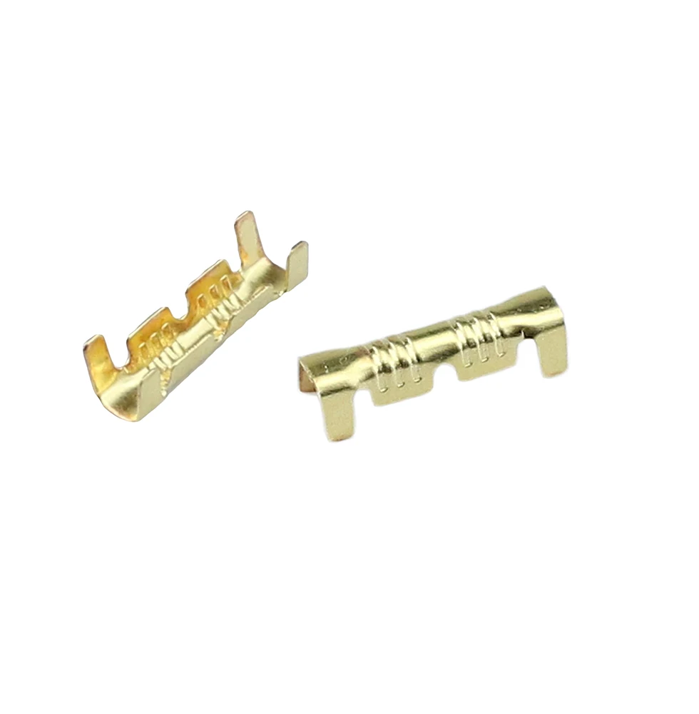 50pcs/100pcs 453 U-shaped terminal tab cold inserts connectors cold terminal small teeth fascia terminal,0.3-1.5mm2