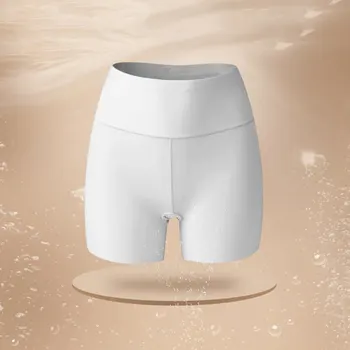 

Women Comfortably Anti-Friction Short Thigh Band Lace Safety Mid-Waist Breathable Safety Panty