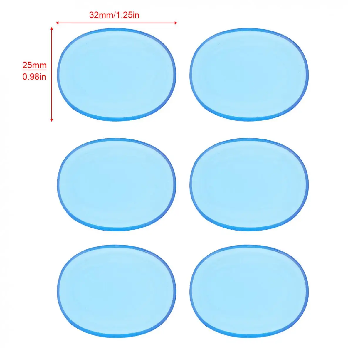 Drum Mute Pads 12pcs/set Transparent Silicone Jazz Snare Drum Muffler 3 Colors Optional drum percussion accessories drum accessories drum dampeners drum mute sleeve