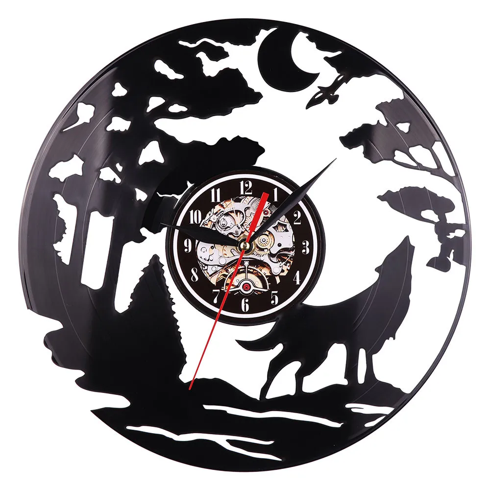 

Wall Clock Modern Design Waterproof Wall Clock Kitchen Art Gift Room Modern Home Record Vintage Decoration L812