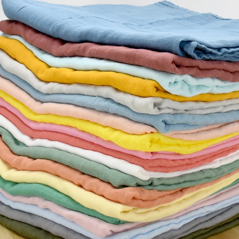 Muslin Cotton Bamboo Baby Blanket Soft Newborn Blankets Bath Gauze Infant Multi Designs Functions Swaddle Wrap Stroller Cover 3