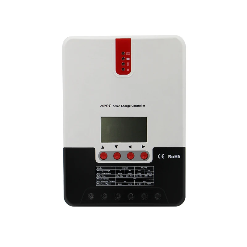 US $304.00 Solar Power Systems Home Use Charge Controller 30a 60a 12v 24v 48v MPPT