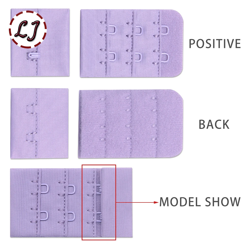 Bra Strap Adjustment Buckles 10sets/lot Ladies Useful Bra Extenders Strap Extension Adjustable Belt handmade Buckle accessories DIY