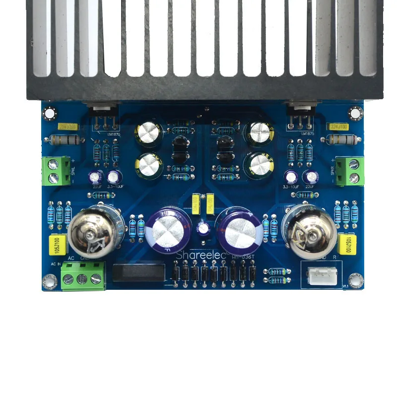 HIFI вакуумный ламповый усилитель плата электронный клапана 6J1 + LM1875 Ac18V Diy