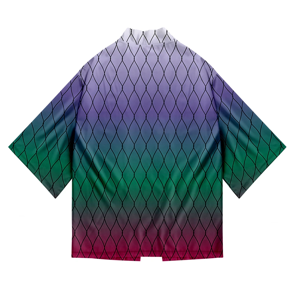 Японские Kimonos мужские женское кимоно Demon Slayer такое же Аниме кимоно Удобная пара кимоно юката лето осень кардиган-кимоно