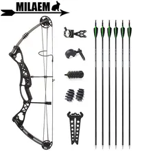 

Archery M106 Compound Bow And Arrow Hunting Bow 40-60lbs Adjustable Carbon Arrows Spine 500 Shooting Hunting Accessories
