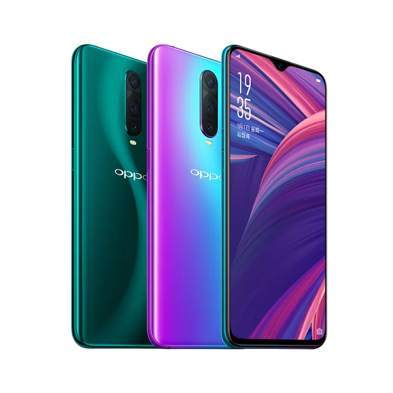Стоковый мобильный телефон Oppo R17 Pro 4G Android 8,1 Snapdragon 710 экран отпечатков пальцев NFC 6," ips 2340X1080 8 Гб ram 128 ГБ rom МП