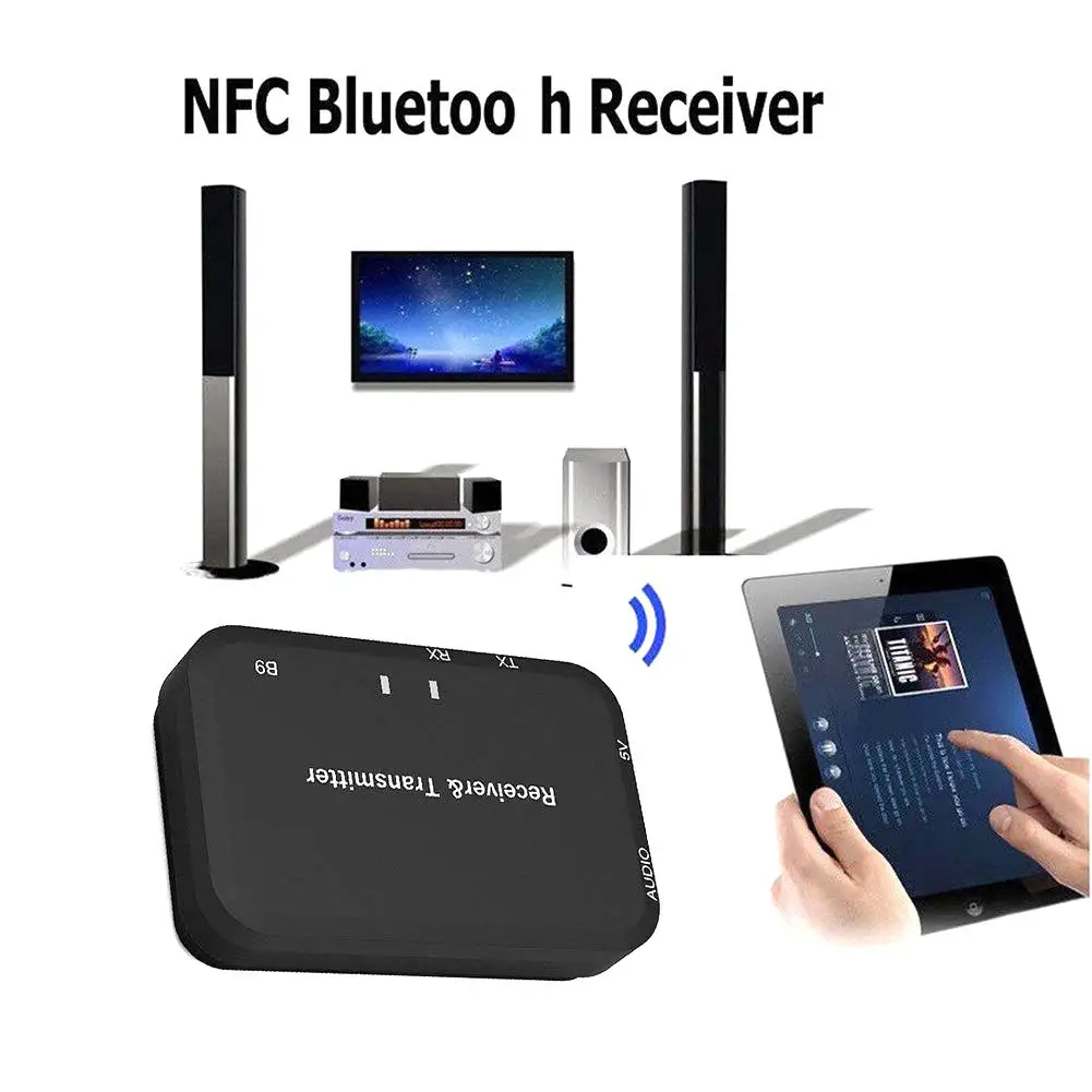 Новое поступление 2 в 1 Bluetooth аудио передатчик приемник B9 Bluetooth 4,1 3,5 мм портативный музыкальный адаптер для мобильного телефона