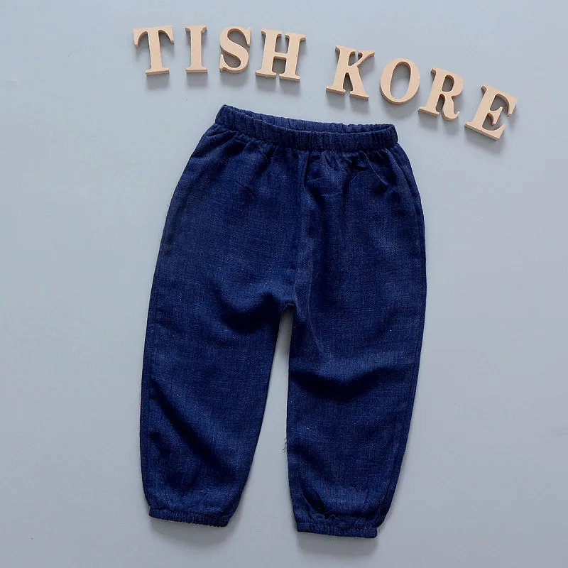 Children Baby 0-5-Year-Old Summer Casual Anti Mosquito Pants BOY'S Girls Korean-style Air Conditioner Trousers Lantern Pants