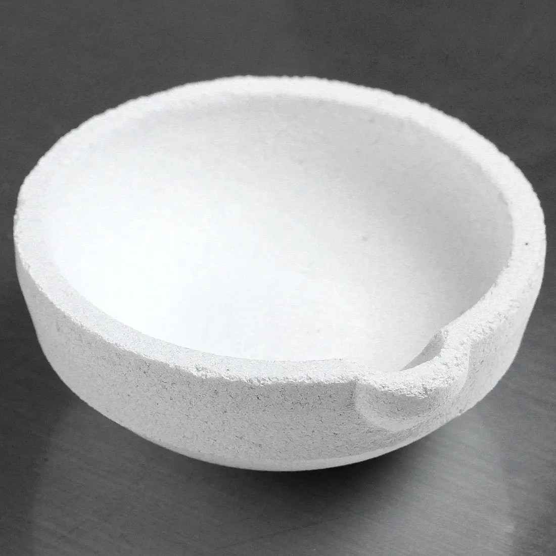 Crisol de fundición de sílice para oro, platino plateado, refinar platos