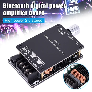 

100WX2 Bluetooth Digital Amplifier Board 2 Channel Audio Amp Module with Filter TPA3116 QJY99