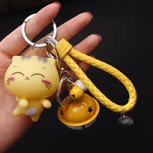 Стиль креативный мультфильм кукла gato negro Металлические Брелки Сумочка Подвеска автомобиль брелок маленькие подарки