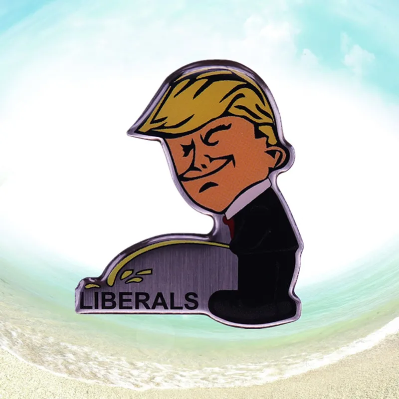 Donald Trump Election 2020 Campaign Pee Piss on Liberals American Funny