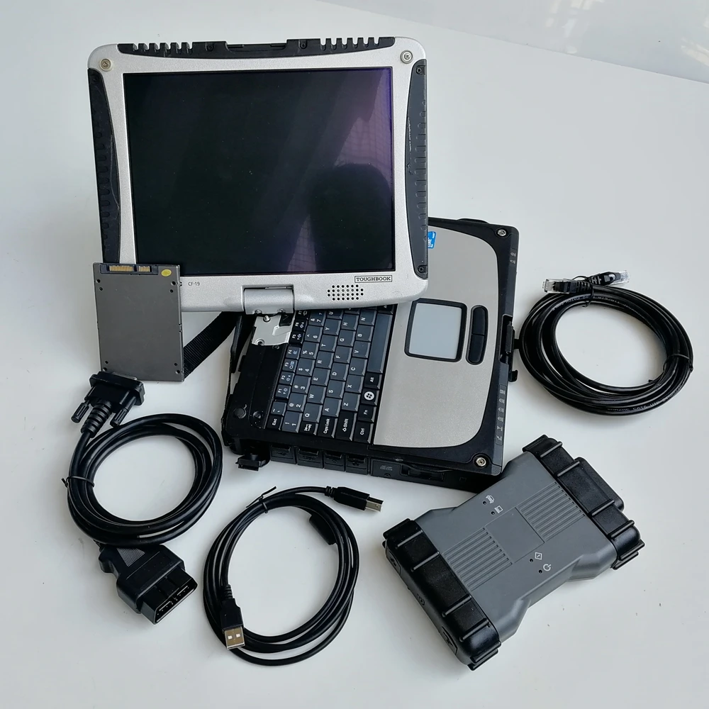 MB диагностический инструмент Star C6 SD C6 DOIP V12. программное обеспечение x-запись для автоматического сканера используется Toughbook CF-19 CF19 готов к работе