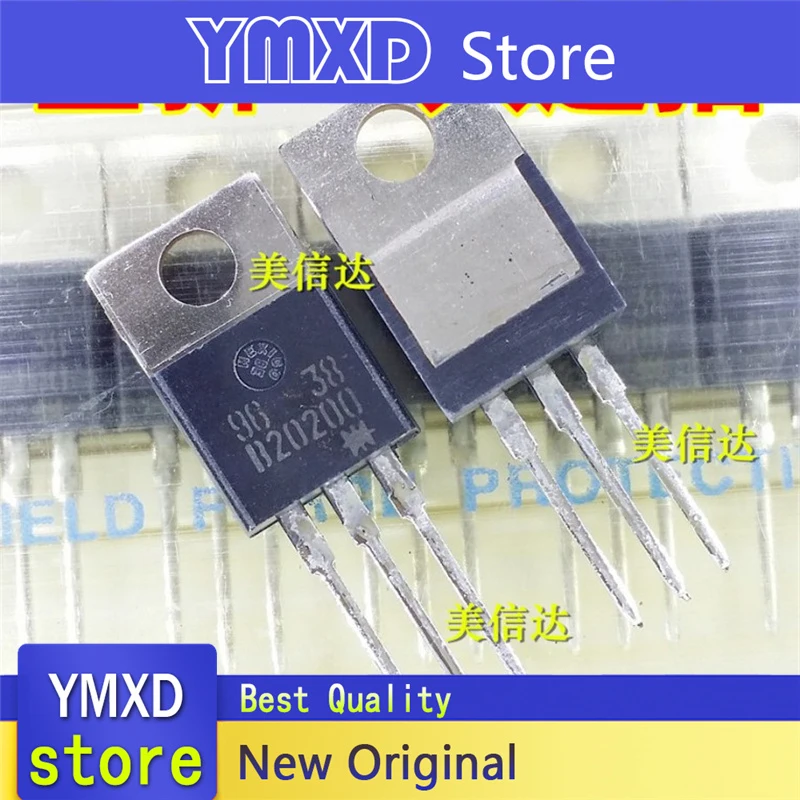

10 шт./лот новый оригинальный B20200 MBRB20200CT 20A 200V диоды Schottky TO-220 В наличии