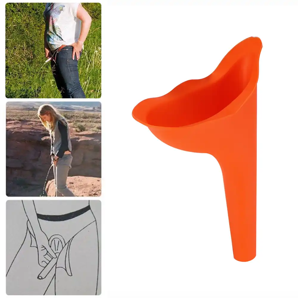 ポータブル女性便器ファンネルソフトシリコーン排尿デバイススタンドアップ おしっこ女性排尿トイレ屋外旅行camptoilet 小便器 Aliexpress