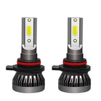 

ADT 2020 New 9012 LED headlight Mini Headlight Car auto headlight Latest COB Chip Without fan 6000Lumens IP68 waterproof lamps