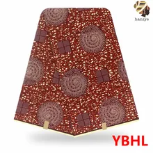 Новое поступление восковая ткань с принтом Африканский Воск хорошее качество 6 ярдов Вощеная африканская с принтом