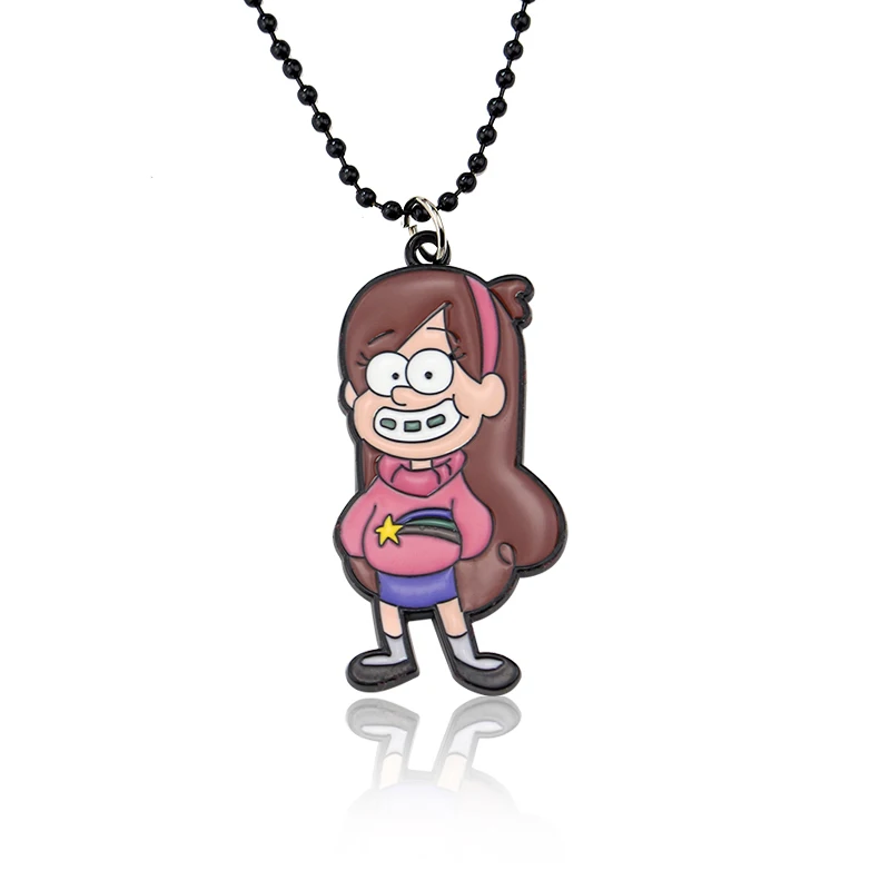 12/style Steampunk Drama Gravity Falls Mysteries Bill Cipher Wheel Party Time Keychain Dipper Mabel Key Chain Ring Gift - Цвет: silver